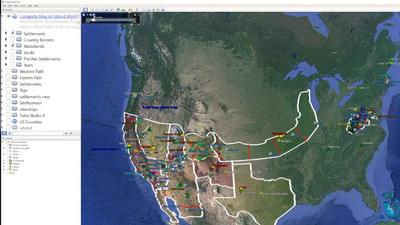 второй скриншот из Fallout 3 (Интерактивная карта) 1.6.