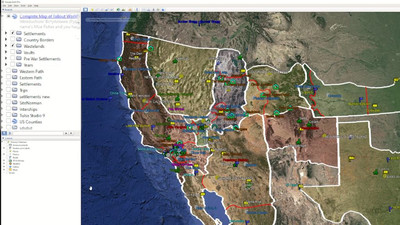 третий скриншот из Fallout 3 (Интерактивная карта) 1.6.