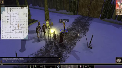 третий скриншот из Neverwinter Nights (модули). Проклятие Левора, Пенультима и другие... + Русские шрифты для NWN