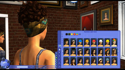 третий скриншот из Прически для The Sims 2