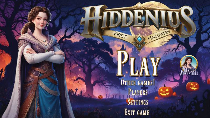 Hiddenius: Sorceress Journey, 2: First Halloween Hiddenius: Sorceress Journey, 2: First Halloween