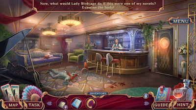 четвертый скриншот из Lady Mabel Mysteries: Death on Board Collector's Edition