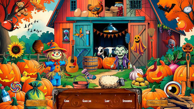 третий скриншот из Hiddenius: Sorceress Journey, 2: First Halloween