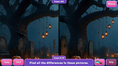 второй скриншот из Happy Holidays: Trick or Treat Collector's Edition