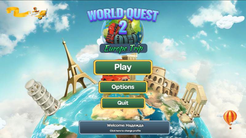 World Quest 2: Europe Trip