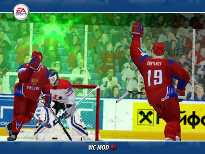 второй скриншот из World Cup Mod для NHL 09