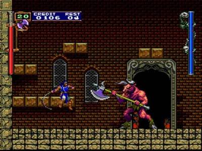 второй скриншот из Castlevania Rondo of Blood