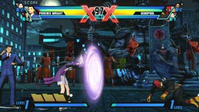 первый скриншот из Ultimate Marvel vs Capcom 3