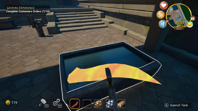 второй скриншот из Heat 'n Hit: The Blacksmith Simulator