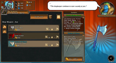 четвертый скриншот из Swords and Sandals 3 Redux