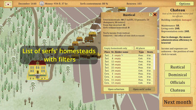 четвертый скриншот из Manor BETA