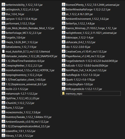 второй скриншот из Сборник модов на minecraft