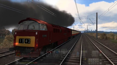 четвертый скриншот из Mods Railworks: Class 52 Western