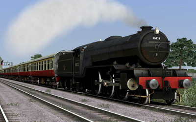 первый скриншот из Mods Railworks: Gresley V2