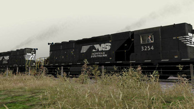 третий скриншот из Mods Railworks: Norfolk Southern SD40-2 HighNose