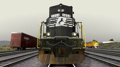 второй скриншот из Mods Railworks: Norfolk Southern SD40-2 HighNose