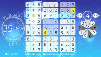 второй скриншот из Sudoku Relax