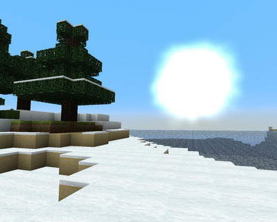 первый скриншот из Bump Mapping HD Texture Pack 128s (MineCraft Beta)