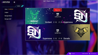 второй скриншот из Esports Team Manager