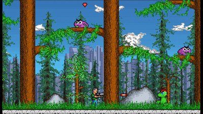 второй скриншот из BioMenace Remastered