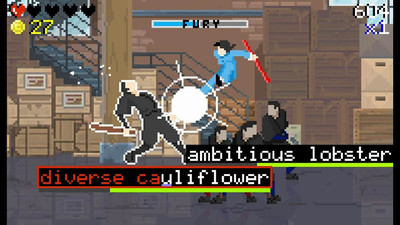 первый скриншот из Keys of Fury: Typing Action