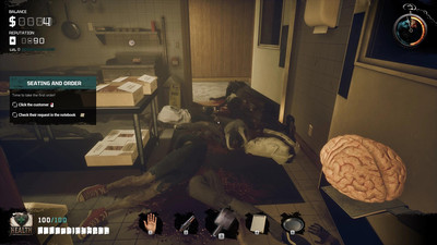 второй скриншот из Zombie Diner Simulator