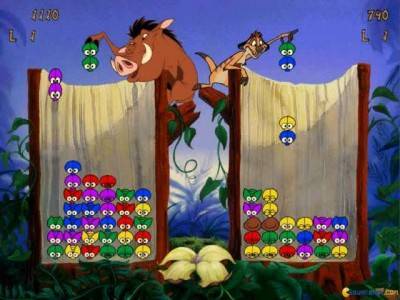 третий скриншот из Timon & Pumbaa's Jungle Games