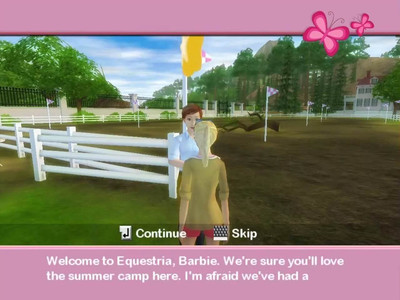 второй скриншот из Barbie Horse Adventures: Riding Camp