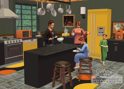 четвертый скриншот из Mods The Sims 2: Лучшая мебель для ванных комнат