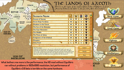 второй скриншот из Mods Heroes of Might and Magic IV Equilibris