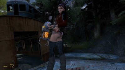 второй скриншот из Mods Half-Life 2: Cinematic Mod - Nude Alyx
