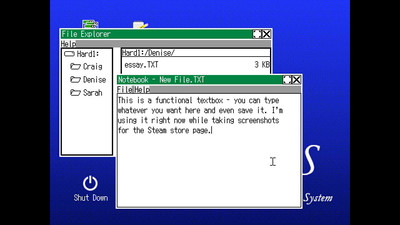второй скриншот из The Amateur Deity Society