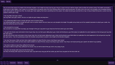 первый скриншот из AIdventure