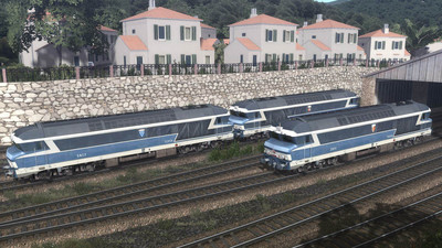 первый скриншот из Mods Локомотивы SimExpress CC72000