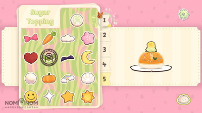 четвертый скриншот из Nom Nom: Cozy Forest Café