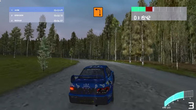 четвертый скриншот из Mods Colin McRae Rally 2. Мод, новые автомобили