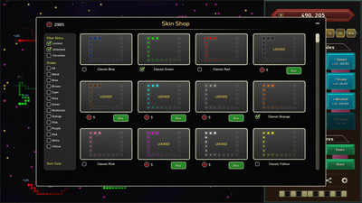 четвертый скриншот из Auto Snakes in Outer Space