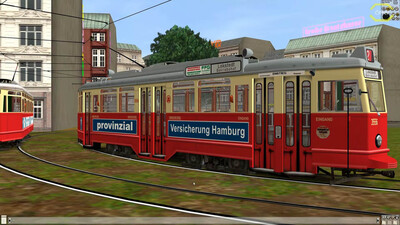 второй скриншот из Trainz Addon - Hamburger Strassenbahn Typ V6E