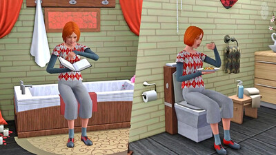 второй скриншот из Дополнительные материалы: причёски, макияж для the sims 3