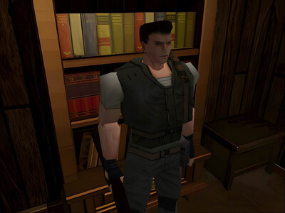 четвертый скриншот из Resident Evil HD mod Resident Evil (1996)