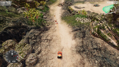 третий скриншот из Neon Curves Racing