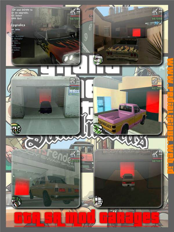 Grand Theft Auto: San Andreas (GTA SA) Garage Mod Manager