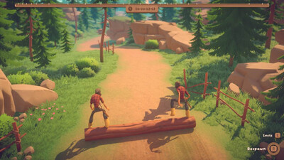 четвертый скриншот из Log Riders