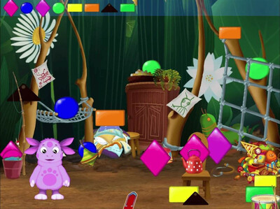 первый скриншот из Лунтик учится рисовать