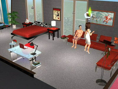 второй скриншот из Симы, прически, одежда, макияж для The Sims 2