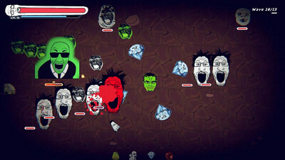 четвертый скриншот из Gem Defender: Soyjak Survivors