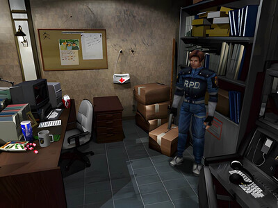 четвертый скриншот из Resident Evil 2 HD mod