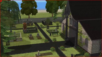 третий скриншот из Кладбище для Sims 2