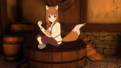 второй скриншот из Spice and Wolf VR