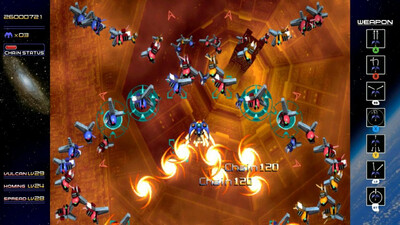 четвертый скриншот из Radiant Silvergun